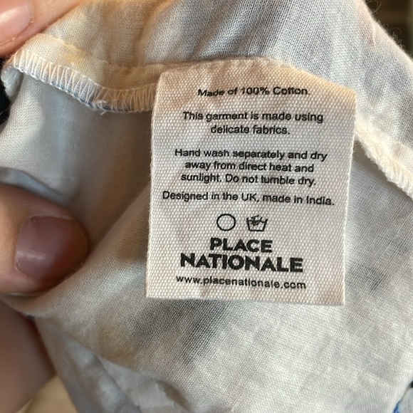 [PLACE NATIONALE] Colorful Ruffle Crop Top - Size Small - Picture 9 of 9